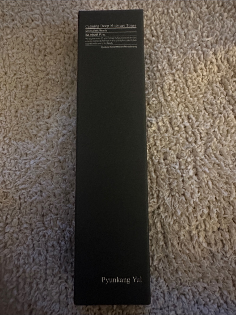 Pyunkang Yul Calming Deep Moisture Toner - Black